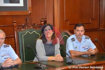 El Ejército del Aire 'aterriza' en la historia de Telde (Foto TA/Francisco Javier Santana)